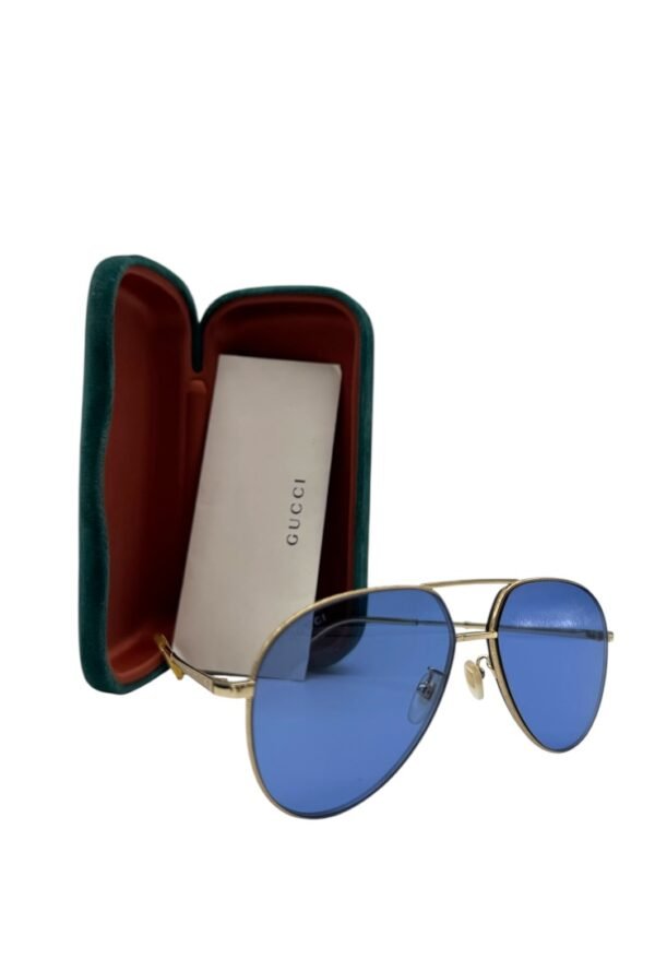GUCCI - SUNGLASSES AVIATOR (GG0356S) - Image 12